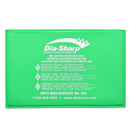 DMT D3E 3-Inch Dia-Sharp Credit Card Sized Extra-Fine Sharpener - Clear
