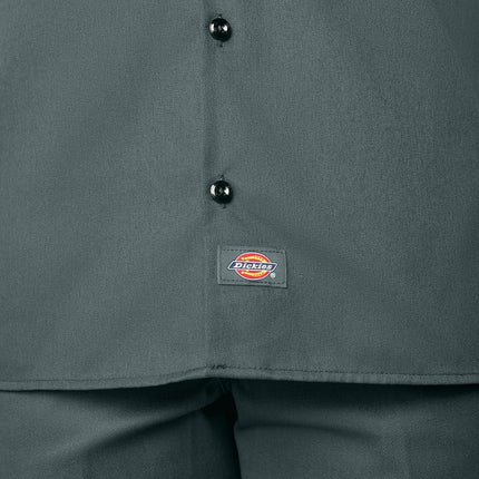Dickies Men's Short Sleeve Work Shirt, Lincoln Green, S