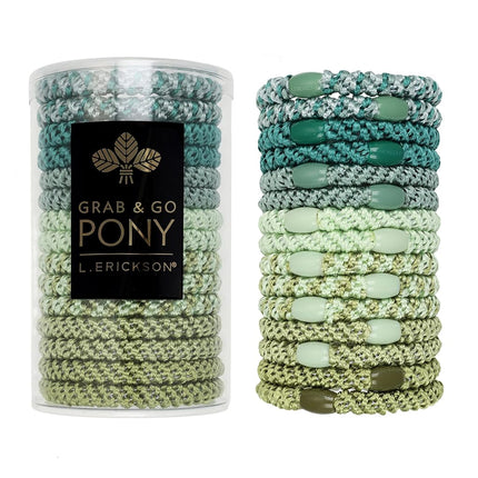 L. Erickson Grab & Go Pony Tube, White Chocolate