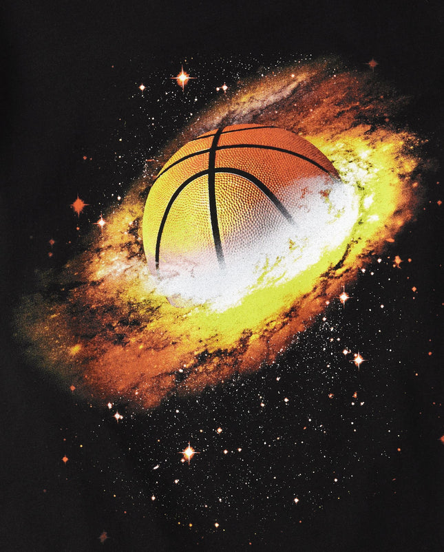 The Children's Place Camisetas gráficas deportivas de manga corta para bebés, paquetes múltiples, paquete de 3 de baloncesto solar/fútbol/fútbol americano, talla extrapequeña