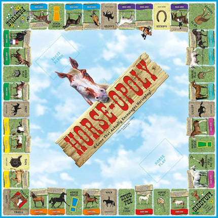 Horse-Opoly Board Game by Late For The Sky