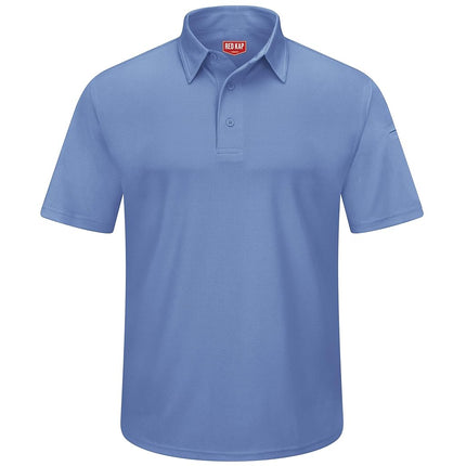 Red Kap Men's Professional Polo Shirt, Medium Blue, S