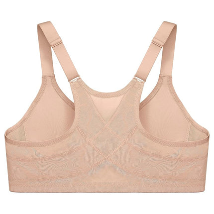 Glamorise Wonderwire Front-Closure Posture Back Underwire Bra 9265 (Women's & Women's Plus)