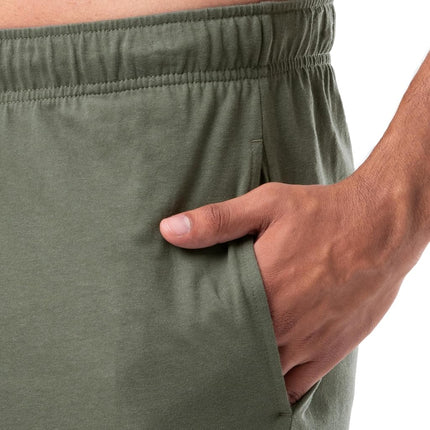 Fruit of the Loom Men's 1-Pack Extended Sizes Jersey Knit Sleep Pant, Dark Green, 4X