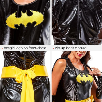 Rubies 888440 Official Batgirl Batman Ladies Adult Costume Small,Black Halloween