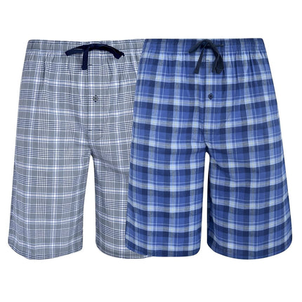 Hanes Men's & Big Men's Woven Stretch Pajama Shorts - 2 Pack