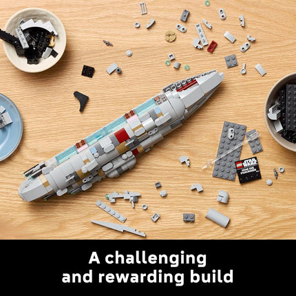LEGO Star Wars 75405 Home One Starcruiser Building Set for Adults, Collectible Build-and-Display Starship Model with a Stand, Birthday Gift Idea for Men, Women and Teenage Fans of Return of The Jedi