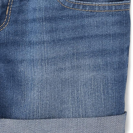 The Children's Place Shortie Filles à Revers Roulés, Rose Wash, 6