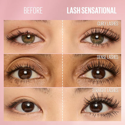Maybelline New York Full Lash Sensational Effect Volume Washable Mascara - 02 Brownish Black