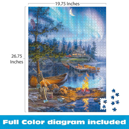 Buffalo Games - Magical Moonlight - 1000 Piece Jigsaw Puzzle for Adults