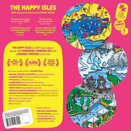 Magic Puzzle Company The Happy Isles • 1000-Piece Jigsaw Puzzle from The • Series One
