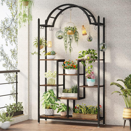 Tribesigns 5-Tier Plant Stand Indoor, 190 cm Tall 