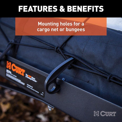 CURT 18110 Tray-Style Cargo Carrier