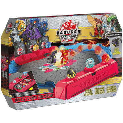BAKUGAN Battle League Coliseum, Tablero de Juego de Lujo con Exclusivo, para Mayores de 6 Años