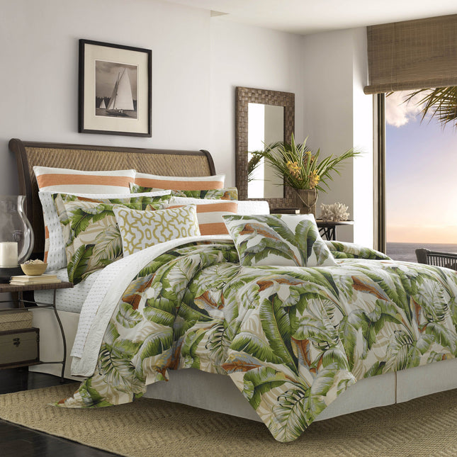 Tommy Bahama - King Duvet Cover Set, Cotton Sateen