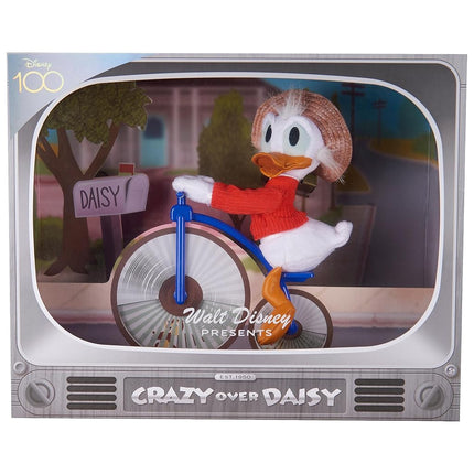 Disney100 Years of Wonder Walt Disney Presents “Crazy Over Daisy” Donald Duck Collectible Plush Stuffed Animal, Kids Toys for Ages 5 Up, Amazon Exclusive by Just Play