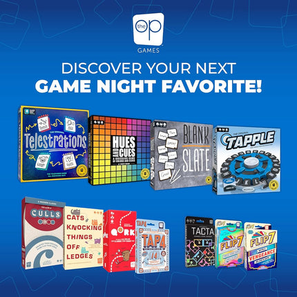 USAopoly | Tacta | Party Card Game | Ages 7+ | 2+ Players | 20+ Minutes Playing Time