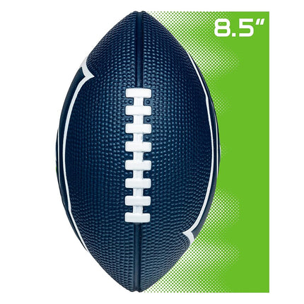 Franklin Sports NFL Football Seattle Seahawks - Ballon de football en mousse pour enfants - Ballon de football souple - Mini taille jour de match - Logos 3D de 8,5 pouces !