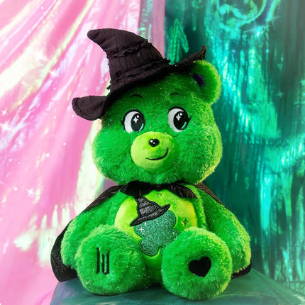 Basic Fun Care Bears x Wicked 30cm Plush 2-Pack – Good Luck Bear as Elphaba & Love-A-Lot Bear as Glinda – Limited Edition Soft Toys – Collectible Gift Set for Kids & Fans