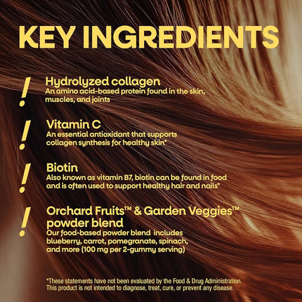 Alive! Premium Hair, Skin and Nails Multivitamin with Biotin and Collagen, 60 Count
