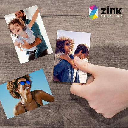 Zink 2 x 3 Premium Photo Paper (50 Pack) Compatible with Polaroid Snap, Snap Touch, Zip and Mint Cameras and Printers, ZINKPZ2X350