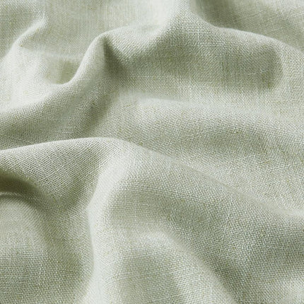 Vision Home Green Pleated Curtains Linen Blend Room Darkening Window Curtains for Living Room Bedroom Thermal Insulated with Hooks 2 Panels 40" W x 84" L