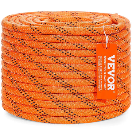 VEVOR Double Braided Polyester Rope, 9.5 mm x 36.5