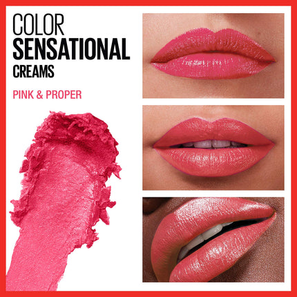 Maybelline New York ColorSensational Lipcolor, Pink and Proper 20, 0.15 Ounce