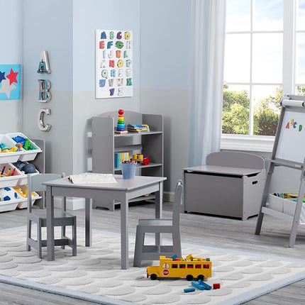 Delta Children My Size Deluxe Toy Box, Grey