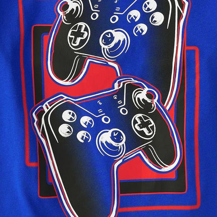 The Children's Place Boys' Assorted Everday Short Sleeve Graphic T-Shirts,multipacks, Dirt Bike/Controller/Genius 3-Pack, Small