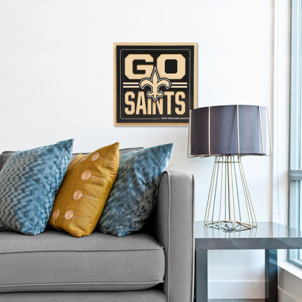 YouTheFan NFL Los Angeles Rams Slogan Series 3D Wall Art