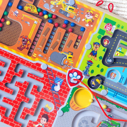 Melissa & Doug Paw Patrol 2 Wooden Magnetic Wand Maze Board