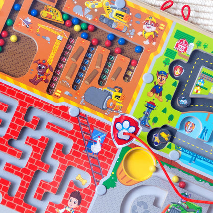 Tablero de laberinto magnético de madera Melissa & Doug Paw Patrol 2