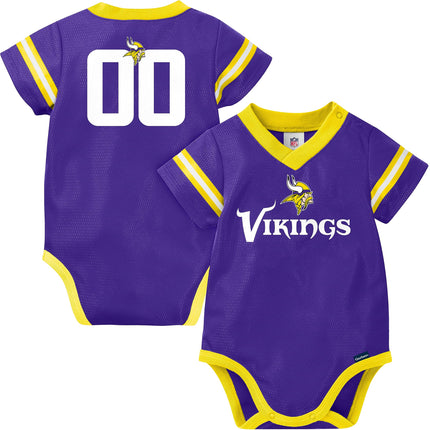 NFL Minnesota Vikings Team Jersey Bodysuit, purple