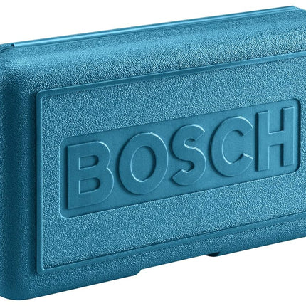 BOSCH RA1128 8-Piece Router Template Guide Assorted Set with Included Storage Case and Threaded Template Guide Adapter