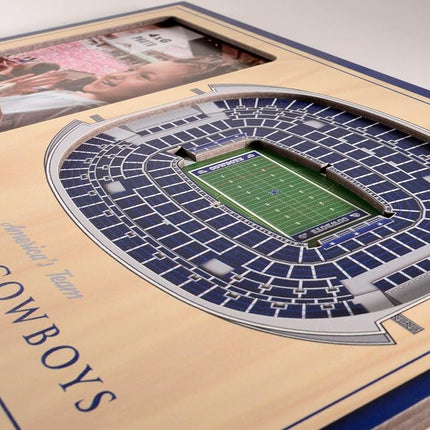 YouTheFan NFL Dallas Cowboys 3D StadiumViews Picture Frame