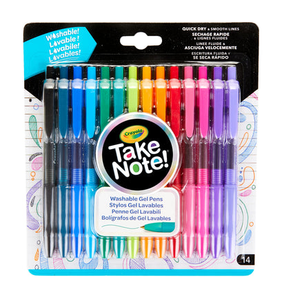 CRAYOLA Gel PENS 14/PKG, Assorted, Count (Pack of 