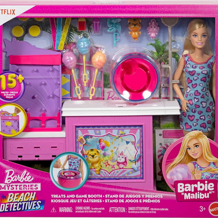 Barbie Mysteries: Beach Detectives Malibu Doll and Accessories