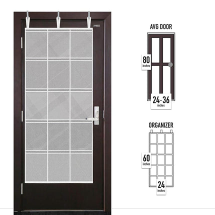 Cruise On Over The Door Organizer & Shoe Holder (Fire Retardant | Mesh) 15 Pocket