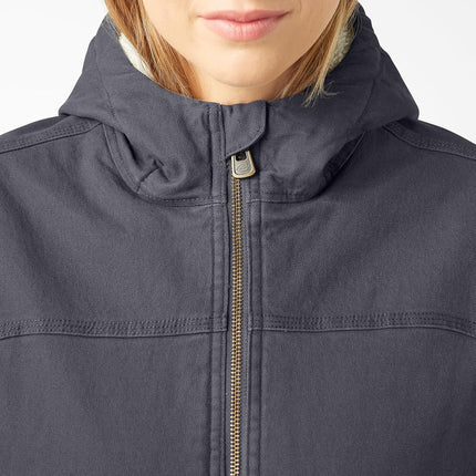 Dickies Womens Duck Parka, Diesel Gray, X-Large