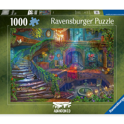 Ravensburger Abandoned Series: Hotel Vacancy 1000 Piece Jigsaw Puzzle for Adults - 12000486 - Handcrafted Tooling, Made in Germany, Every Piece Fits Together Perfectly