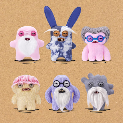 Fuggler Old Fogies 9-Inch Plush Toy (Mr Needles) by ZURU – Funny Ugly Monster Stuffed Animal with Human-Like Teeth, Collectible Plush for Kids, Tweens, Teens, Adults & Weird Toy Lovers