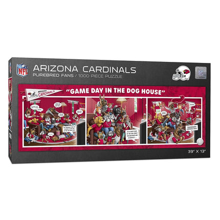 YouTheFan NFL Arizona Cardinals Día de partido en la caseta del perro Rompecabezas de 1000 piezas
