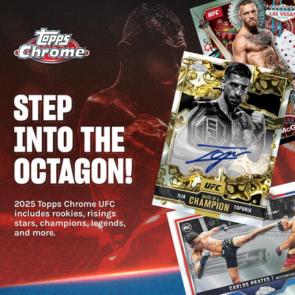 2025 Topps Chrome UFC - Factory Sealed - Value Box