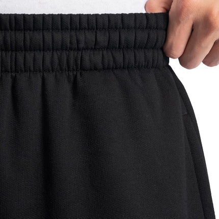 Fruit of the Loom Men's Eversoft Fleece-Jogginghose mit Taschen, Entspannte Passform, Feuchtigkeitsableitend, Atmungsaktiv, Konisch Zulaufende Sweathose Sweatpants, Black, M