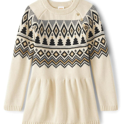 Gymboree Vestidos de Navidad para Niñas y Niñas Pequeñas, Estampado de Cuadros Rojos, Talla 8