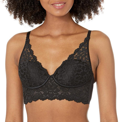 Maidenform Women's Casual Comfort - Convertible Non-Wired Bralet, Black (Black Xbk), 34D