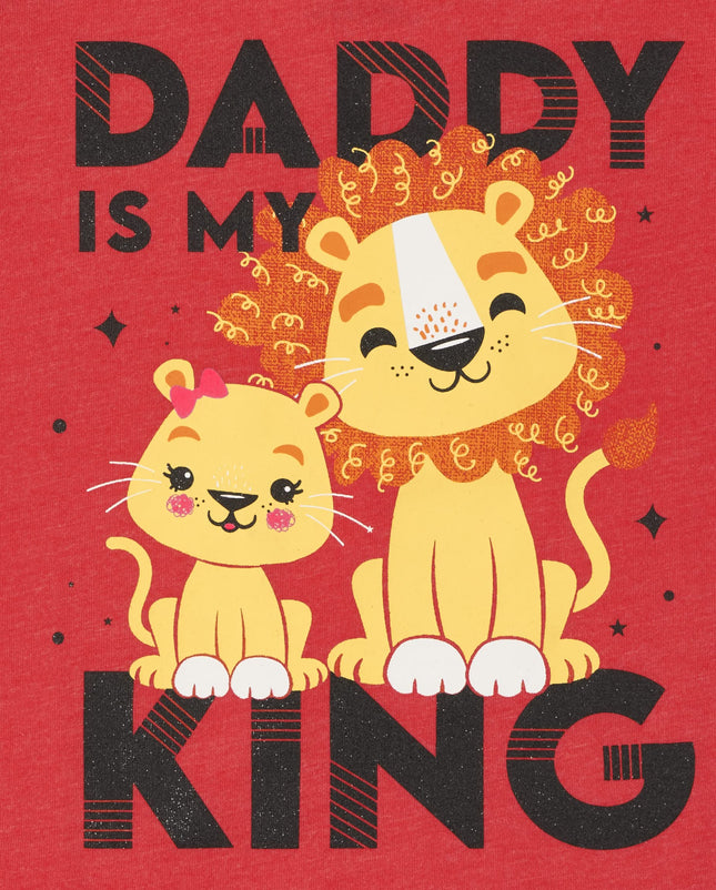 Paquete de 2 camisetas gráficas de manga corta para bebés y niñas pequeñas de The Children's Place