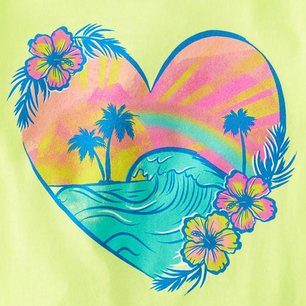 The Children's Place Boys' Gamer Short Sleeve Graphic T-Shirts,multipacks, Dolphin/Heart/Aloha, Medium