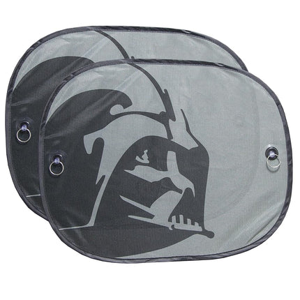 Plasticolor 003746R01 Star Wars Darth Vader 2-Piece Magic Car Truck SUV Spring Side Window Sunshade, 14"x17.5"